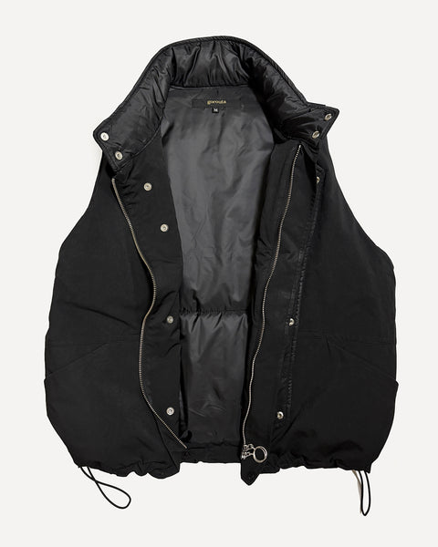 トップス W Double Front Double Vest BK1_4d79e30c-1da3-4f73-afc3-