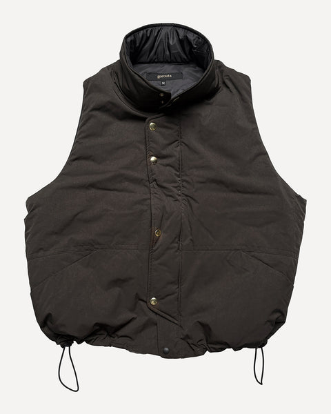 トップス W Double Front Double Vest DOUBLE FRONT VEST K.BROWN | gorouta