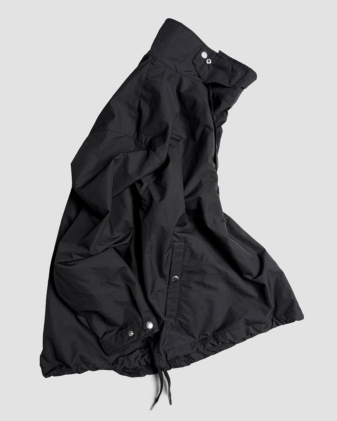 Matte Black Anorak | gorouta