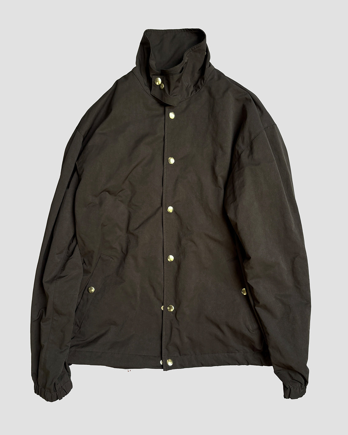 Wind-slip Collar BLOUSON K.BROWN | gorouta