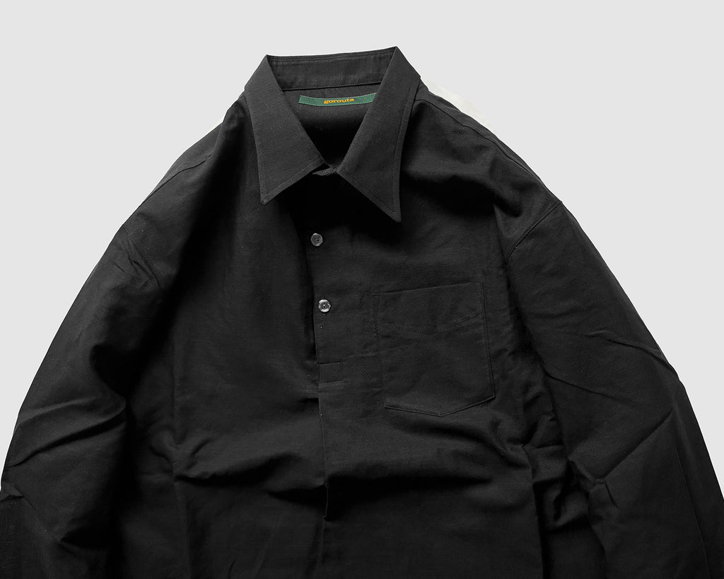 CLASSIC COLOR PULLOVER BLACK | gorouta