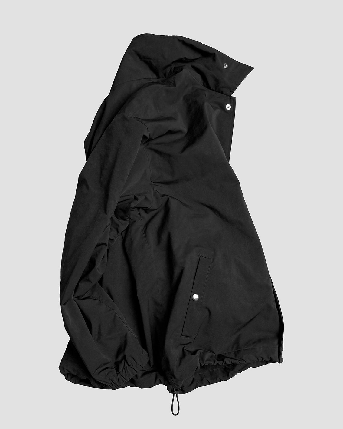 Wind-slip Collar BLOUSON BLACK | gorouta