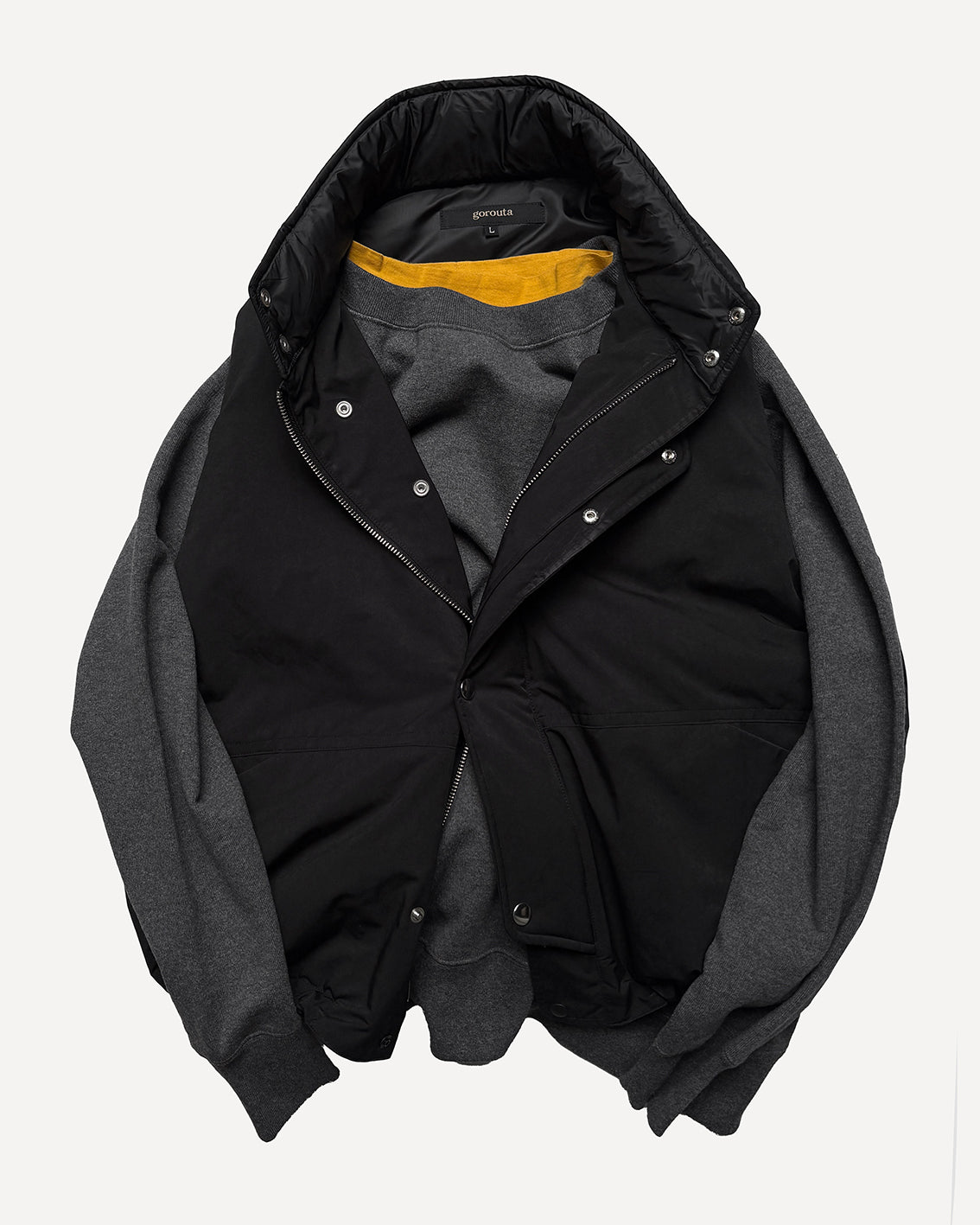 トップス W Double Front Double Vest BK4_53832337-e60a-4850-83e1-