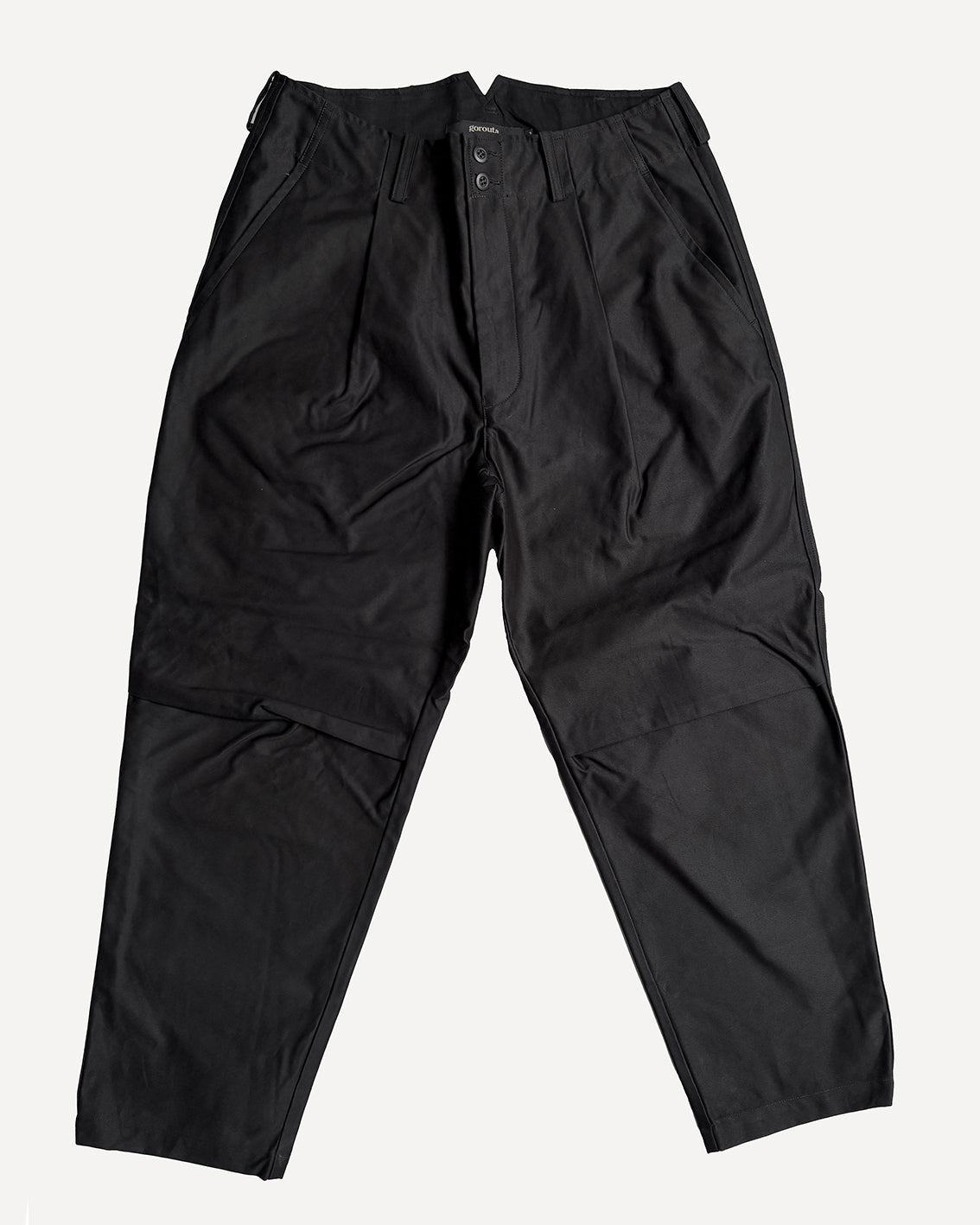 MOLESKIN WIDE PAINTER PANTS | gorouta