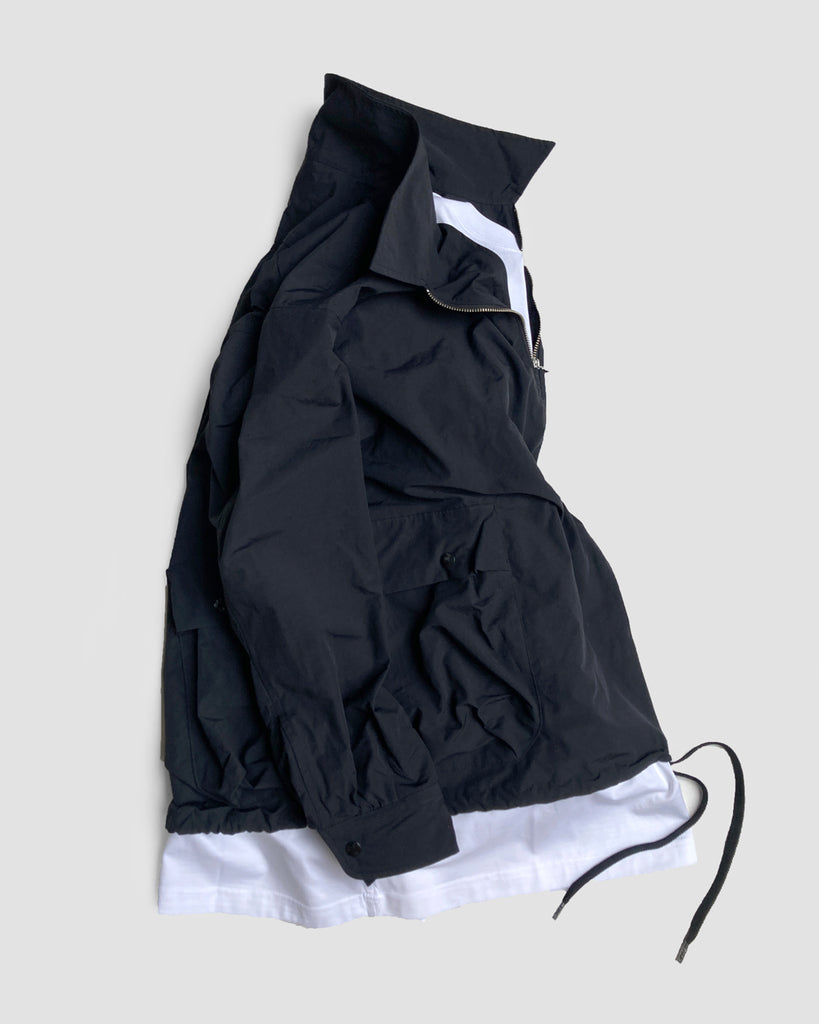 HIGH DENSITY WAVING NYLON ANORAK