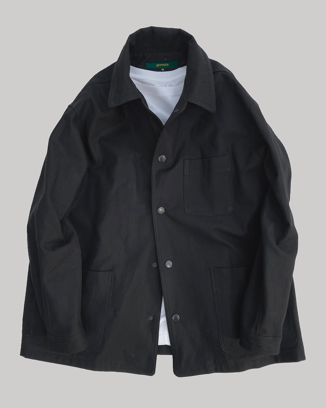 MISSION DISTRICT moleskin jaket 黒 【公式通販】