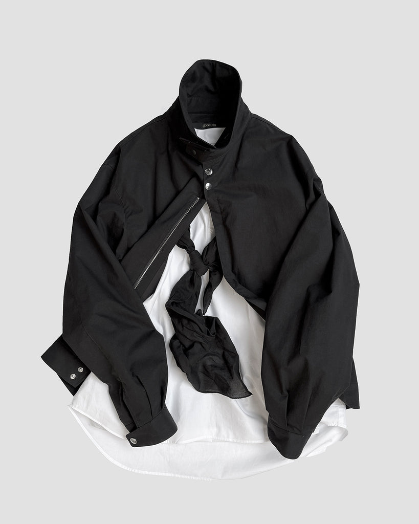 The classic collar blouson - Black Label | gorouta