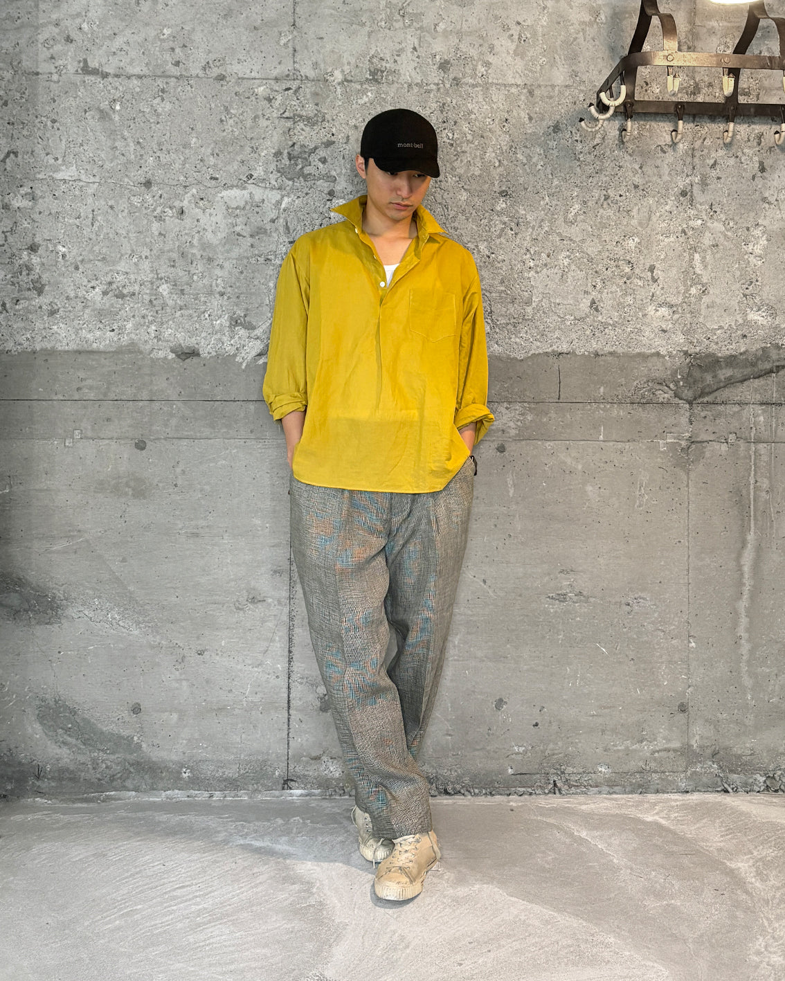 CLASSIC COLOR PULLOVER YELLOW | gorouta